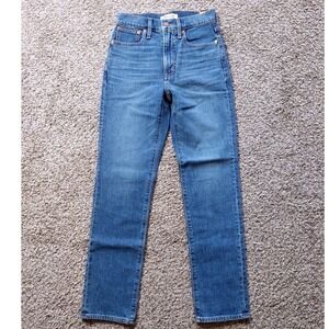 Madewell Jeans Women 24 Blue The Perfect Vintage Jean High Rise Tapered Leg
